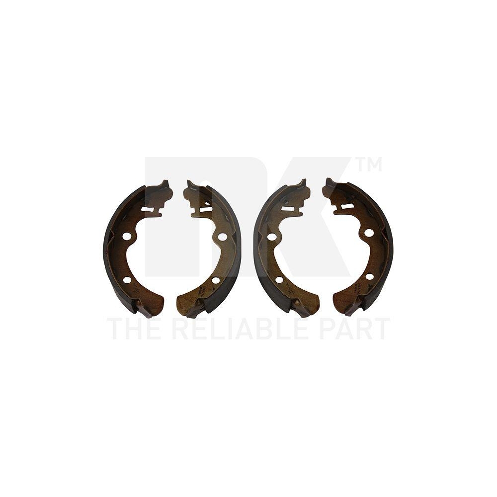 Bremsbackensatz NK 2744448 f&uuml;r SUBARU, Hinterachse