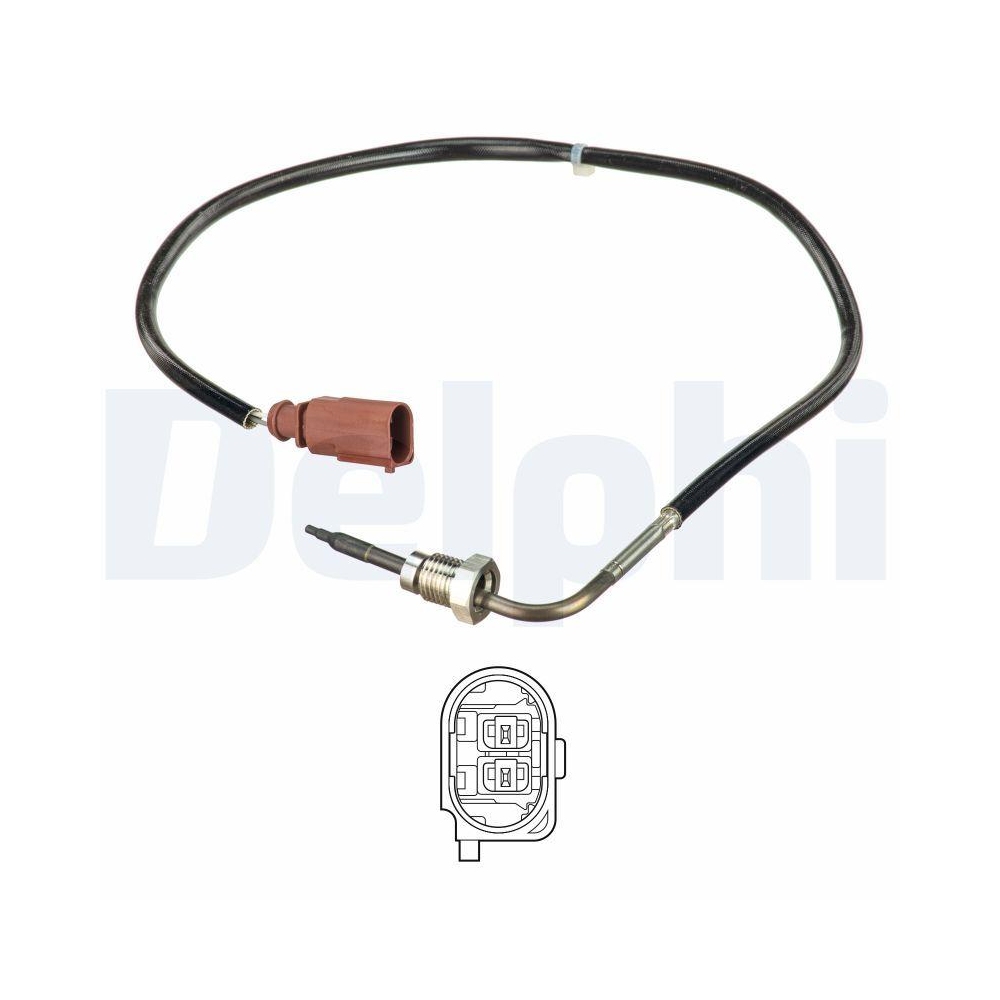 DELPHI TS30154 Sensor, Abgastemperatur f&uuml;r VW