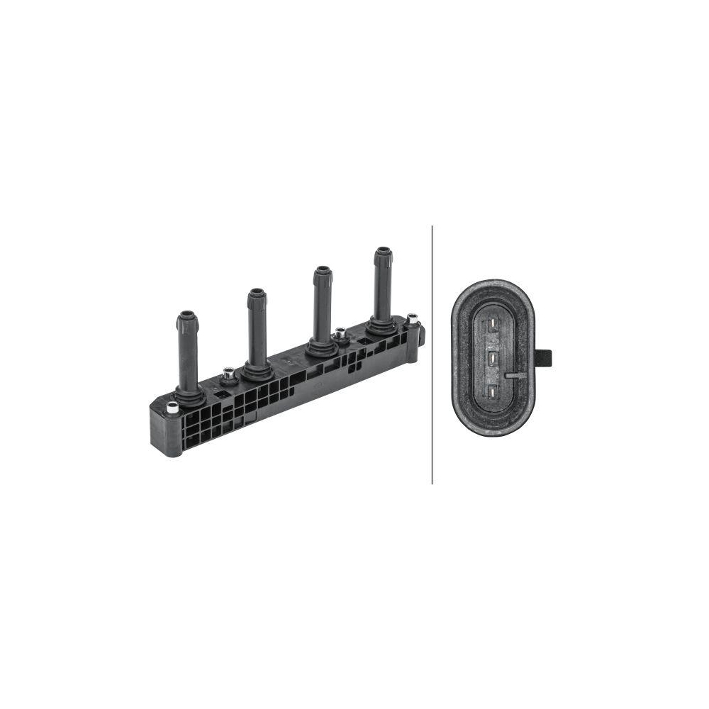 HELLA Zündspule 5DA 358 168-521 für CHEVROLET