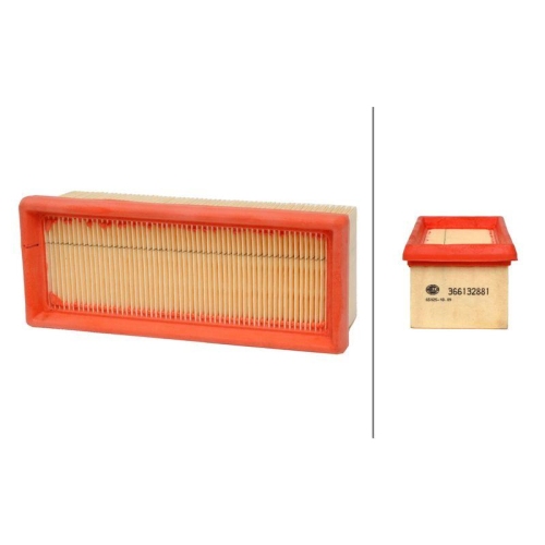 HELLA 8ZA 366 132-881 Luftfilter f&uuml;r NISSAN RENAULT