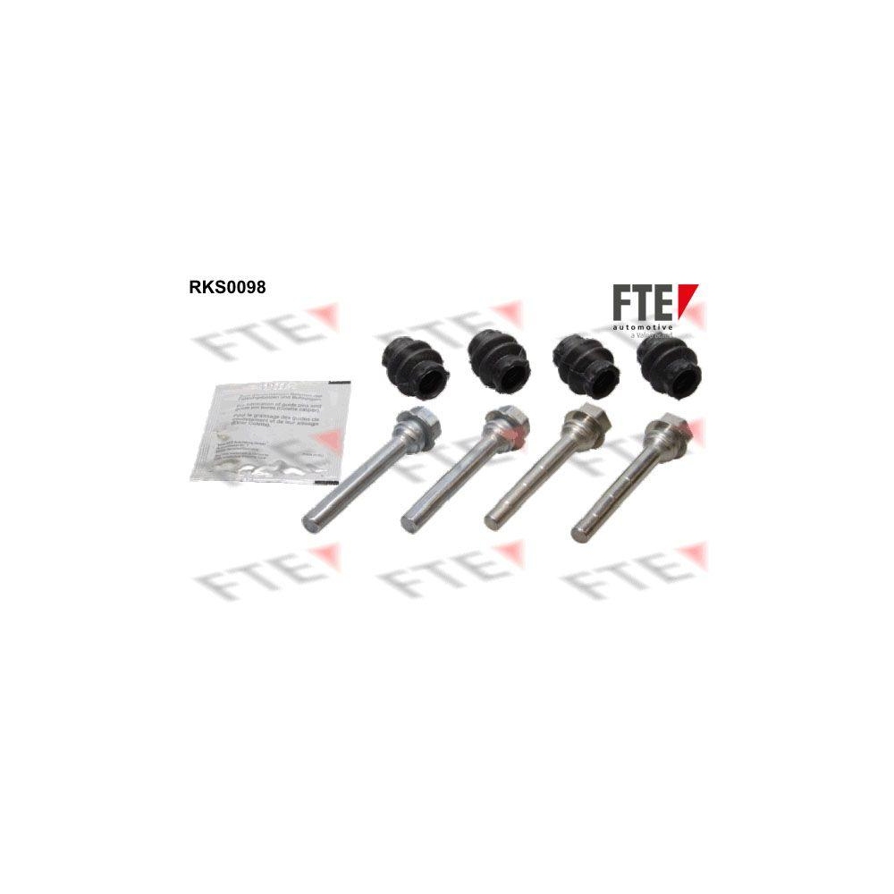 F&uuml;hrungsh&uuml;lsensatz, Bremssattel FTE RKS0098 f&uuml;r AUDI SEAT SKODA VW, Hinterachse