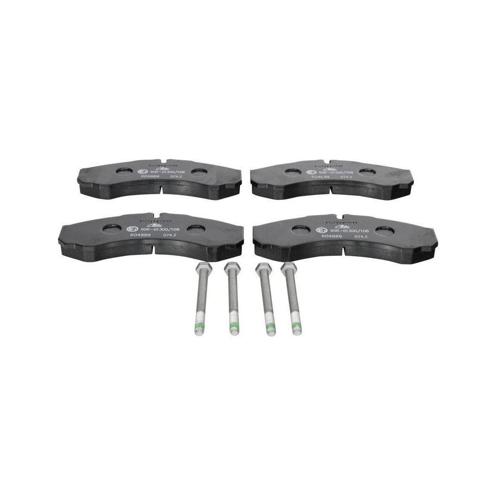 Bremsbelagsatz, Scheibenbremse ATE 13.0460-4989.2 f&uuml;r IVECO, Vorderachse