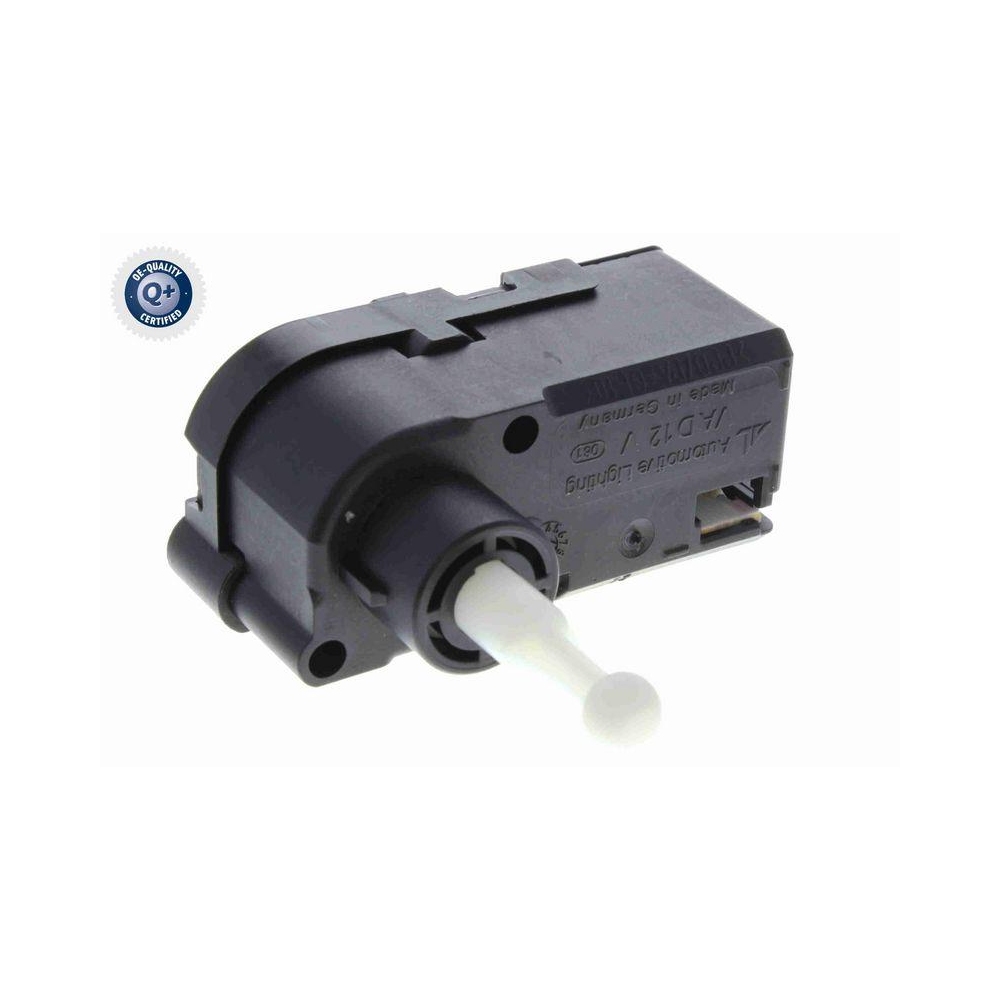 Stellelement, Leuchtweitenregulierung VEMO V25-77-0019 Q+, Erstausrüsterqualität