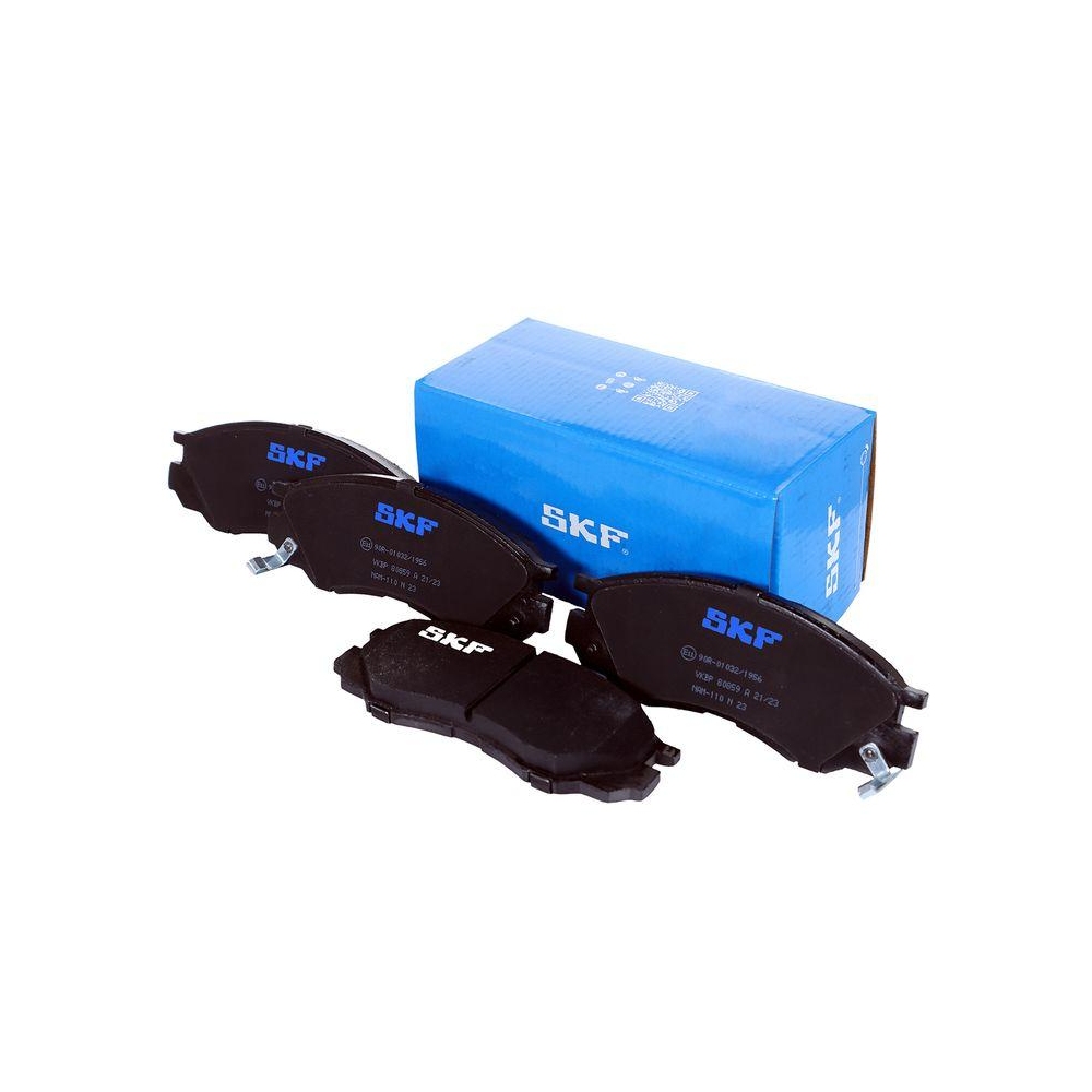 Bremsbelagsatz, Scheibenbremse SKF VKBP 80859 A f&uuml;r MITSUBISHI, Vorderachse