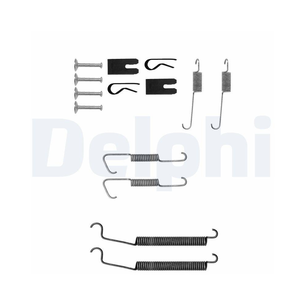 DELPHI LY1304 Zubeh&ouml;rsatz, Bremsbacken f&uuml;r, Hinterachse