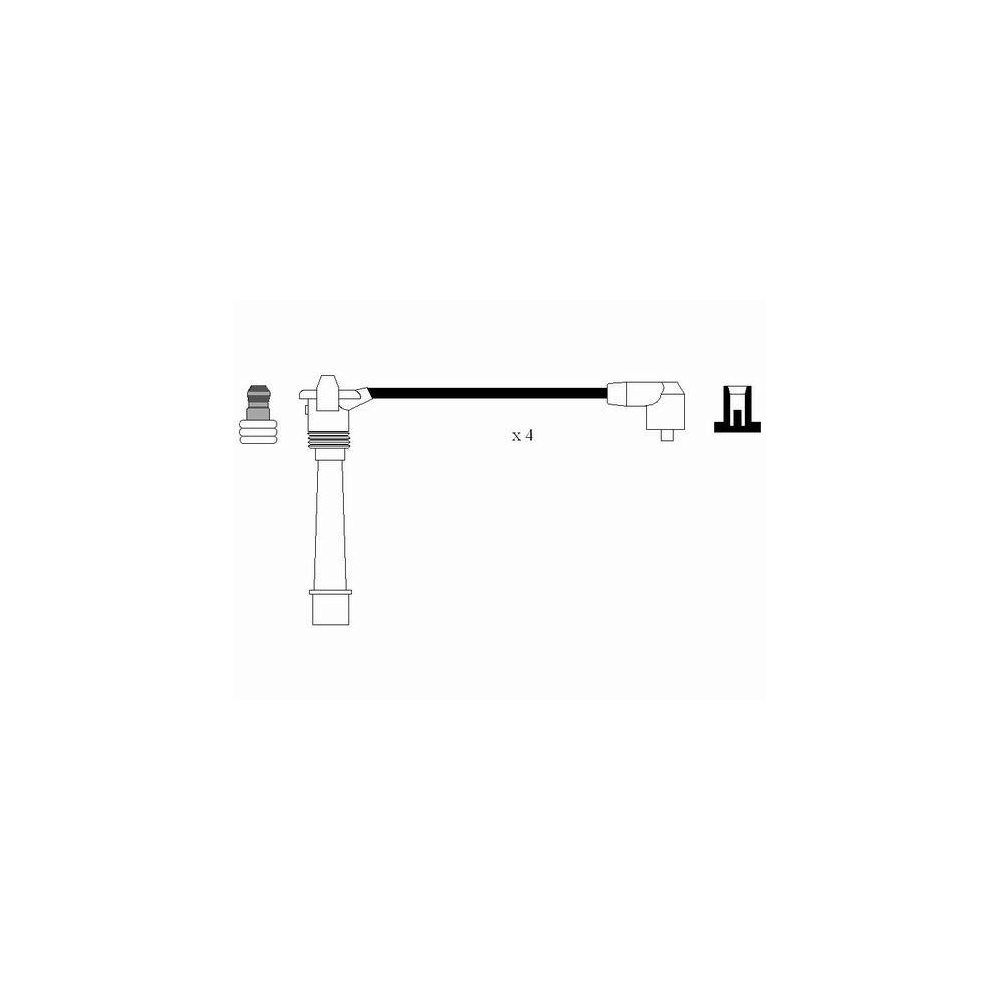 Z&uuml;ndleitungssatz NGK 7211 f&uuml;r