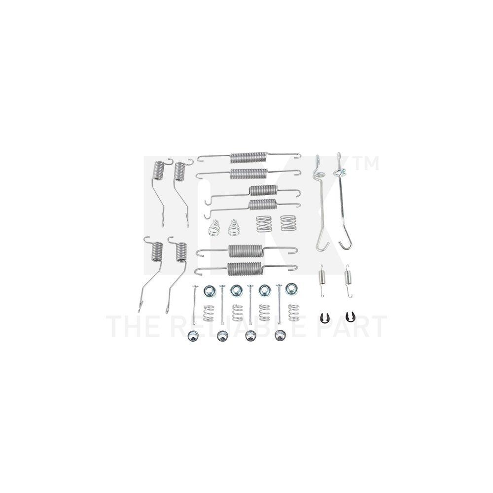 Zubeh&ouml;rsatz, Bremsbacken NK 79321000 f&uuml;r MAZDA, Hinterachse