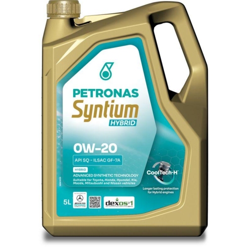 Petronas 71229M12EU Syntium HYBRID 0W-20 5000 ml Motor&ouml;l