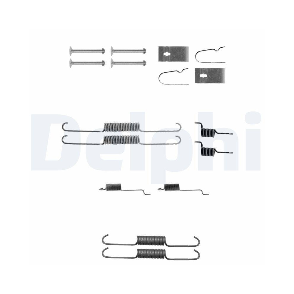 DELPHI LY1307 Zubeh&ouml;rsatz, Bremsbacken f&uuml;r NISSAN, Hinterachse
