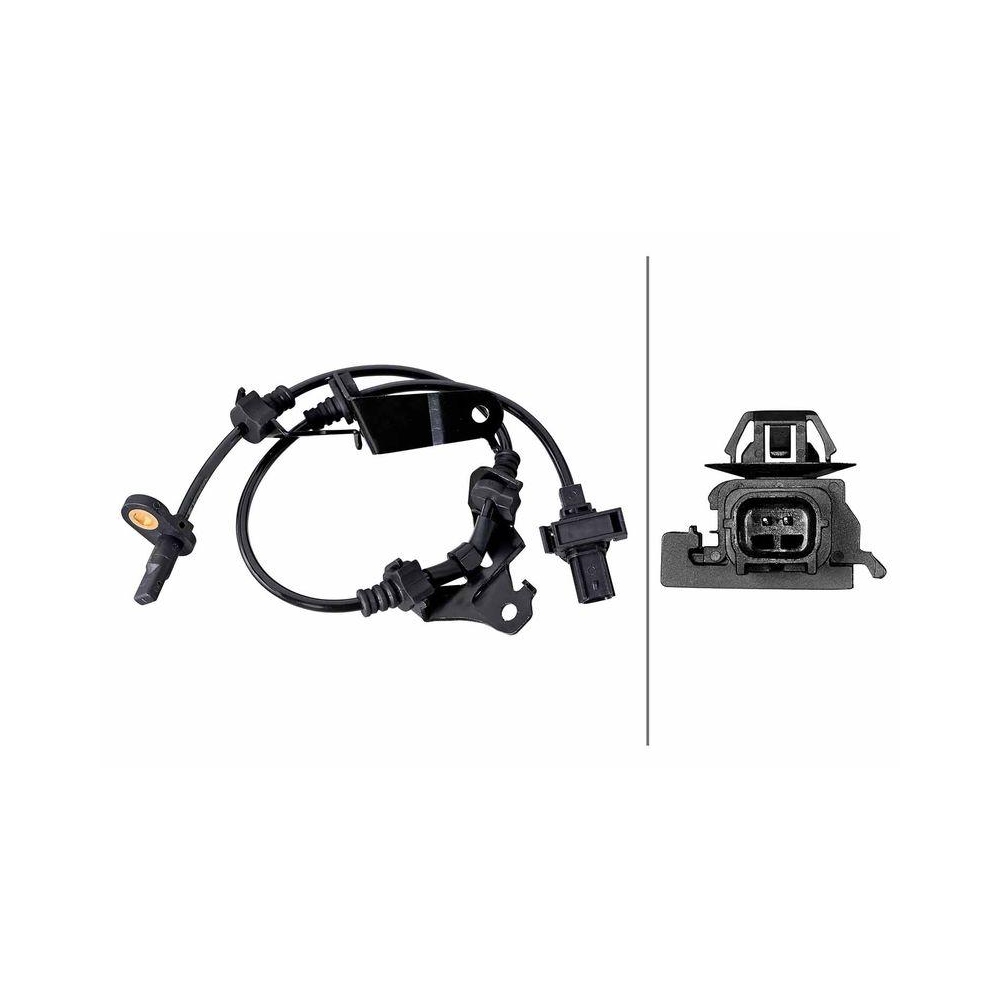 HELLA Sensor, Raddrehzahl 6PU 358 218-921 f&uuml;r HONDA ACURA, Vorderachse