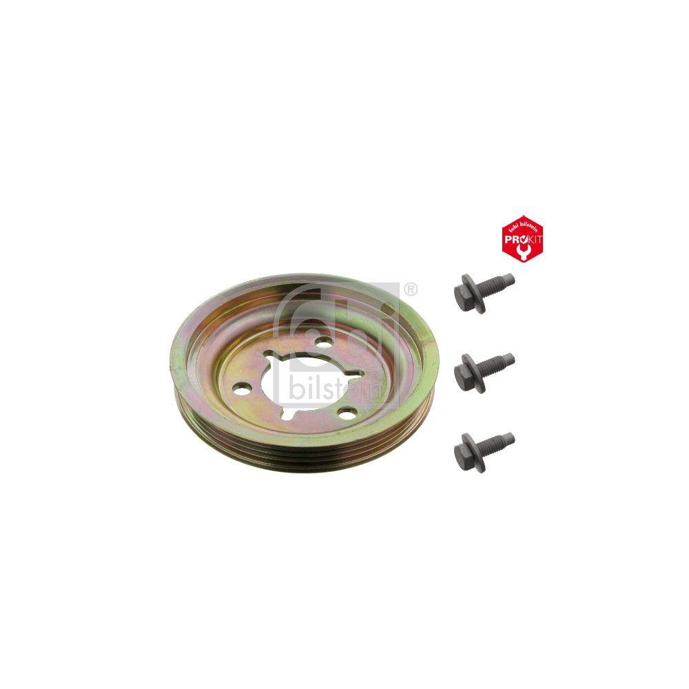 Riemenscheibe, Kurbelwelle FEBI BILSTEIN 33806 ProKit f&uuml;r CITRO&Euml;N PEUGEOT