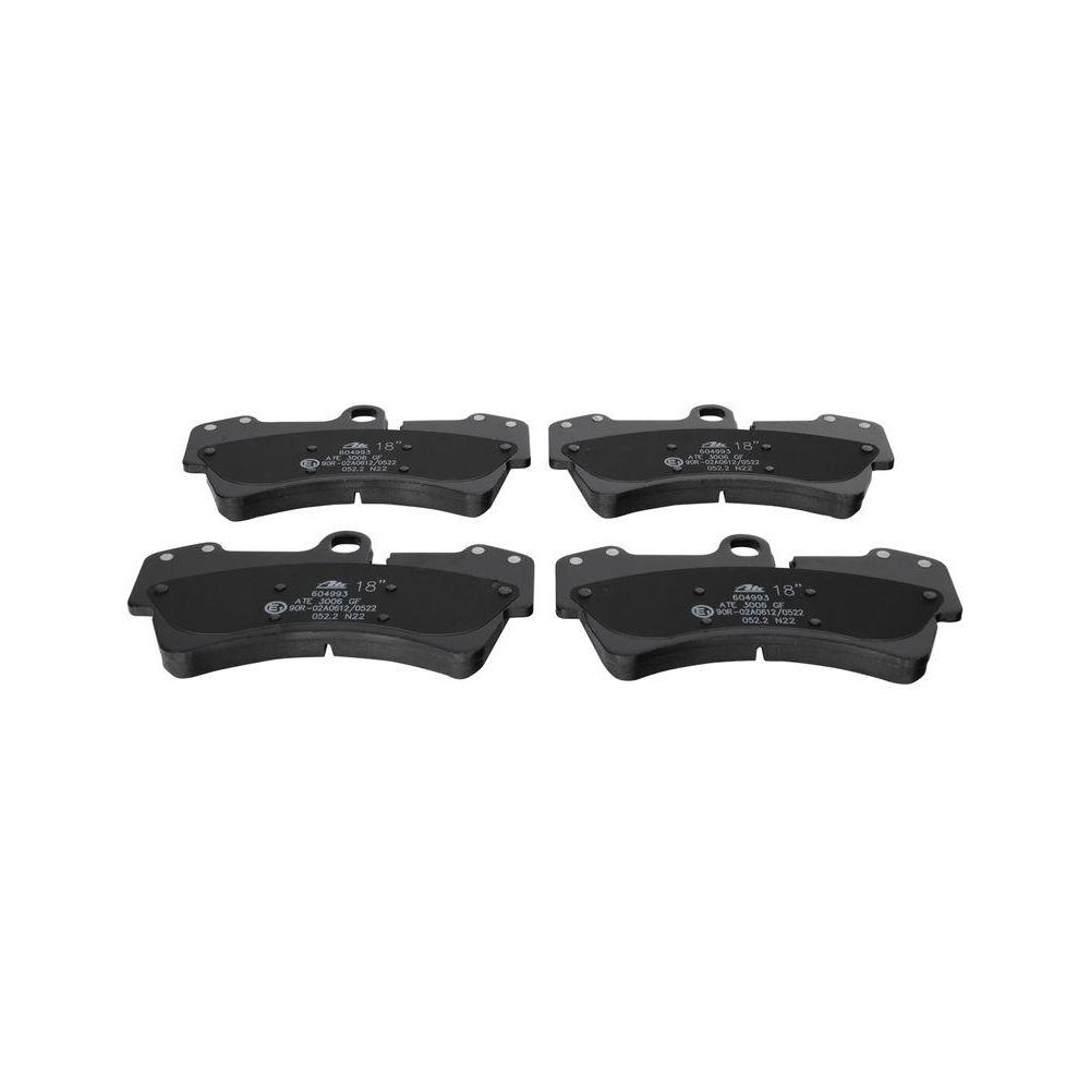 Bremsbelagsatz, Scheibenbremse ATE 13.0460-4993.2 f&uuml;r PORSCHE VAG, Vorderachse