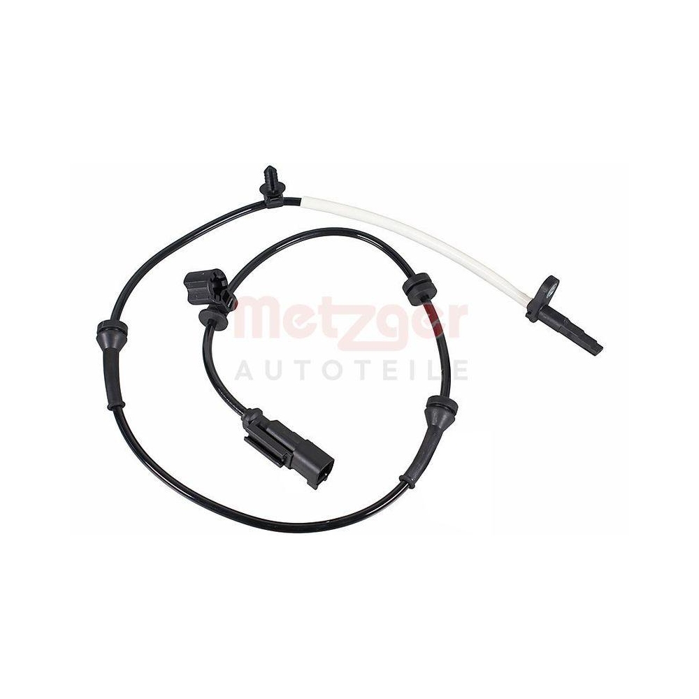 Sensor, Raddrehzahl METZGER 09001557 GREENPARTS f&uuml;r TESLA, Vorderachse links