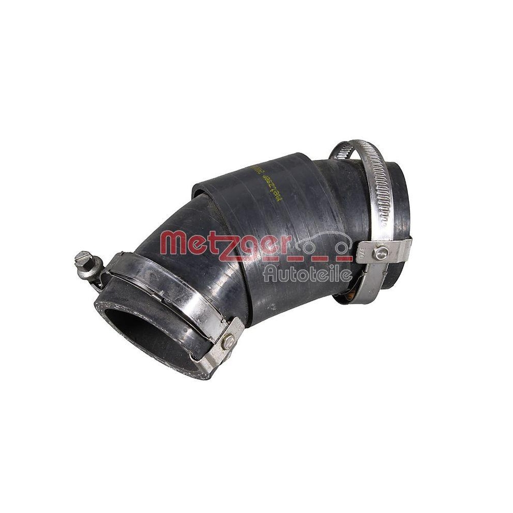 Ladeluftschlauch METZGER 2401187 f&uuml;r RENAULT DACIA, Ladeluftk&uuml;hler