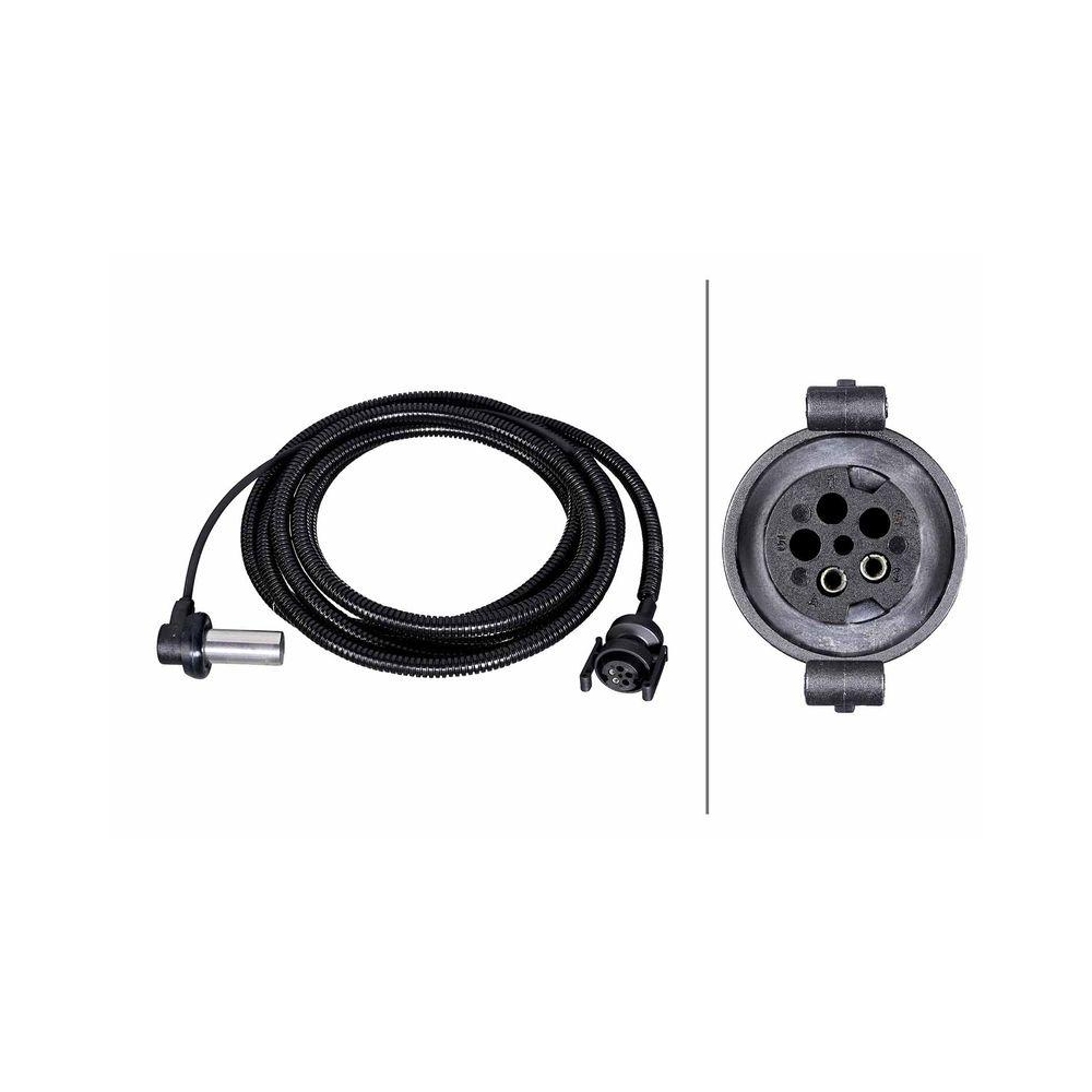 HELLA Sensor, Raddrehzahl 6PU 230 052-211 f&uuml;r MAN, Vorderachse
