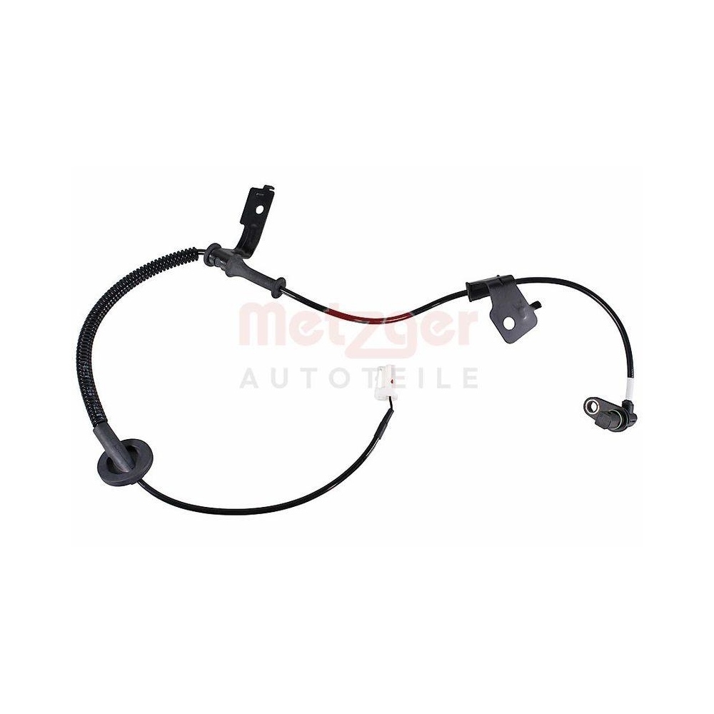 Sensor, Raddrehzahl METZGER 09001558 f&uuml;r KIA, Hinterachse links