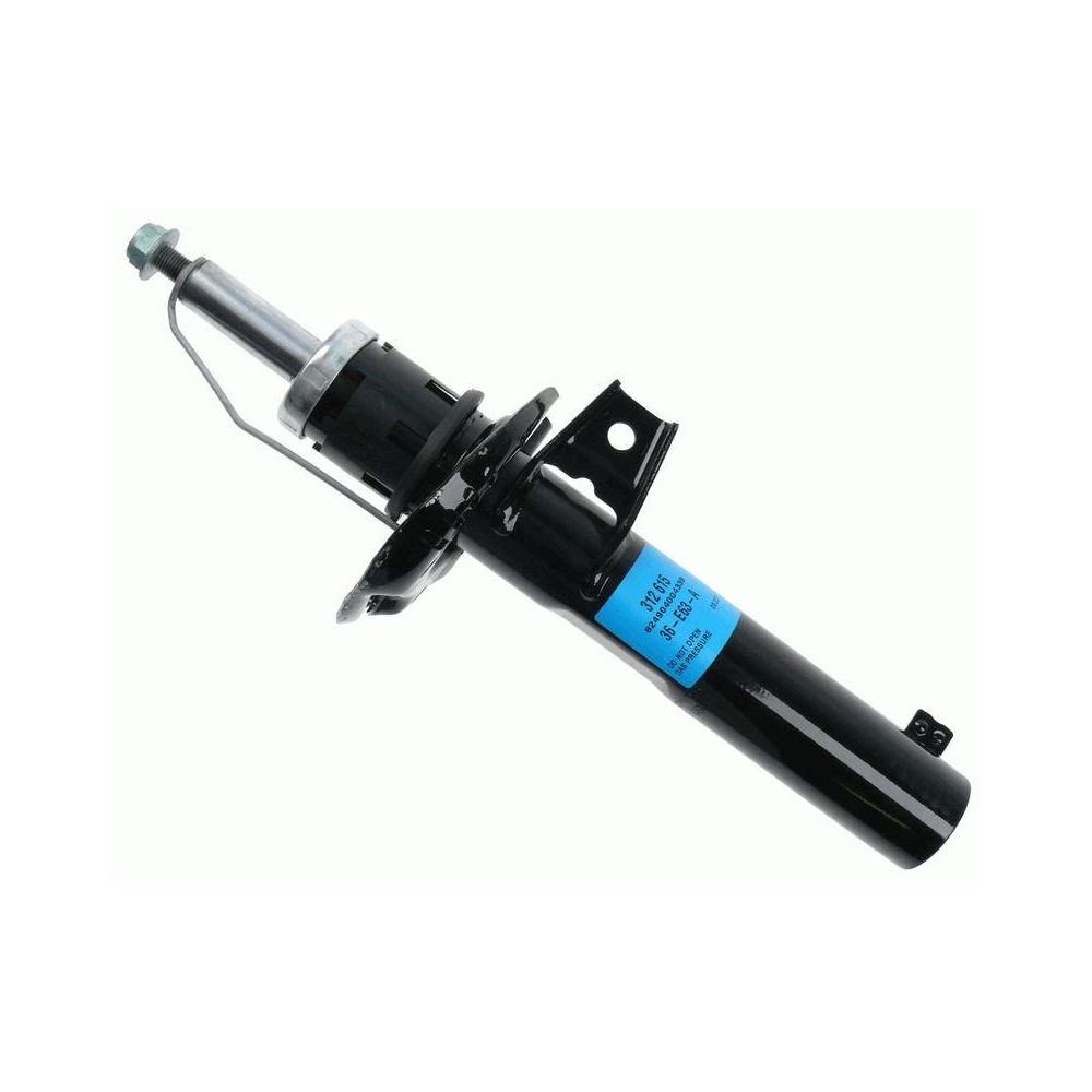 Stoßdämpfer SACHS 312 615 für VW, 2. Vorderachse, Vorderachse