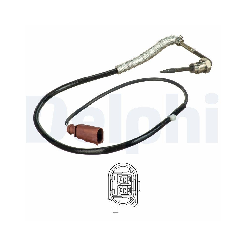 DELPHI TS30152 Sensor, Abgastemperatur f&uuml;r AUDI
