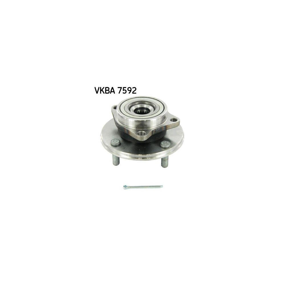 Radlagersatz SKF VKBA 7592 f&uuml;r MITSUBISHI, Vorderachse