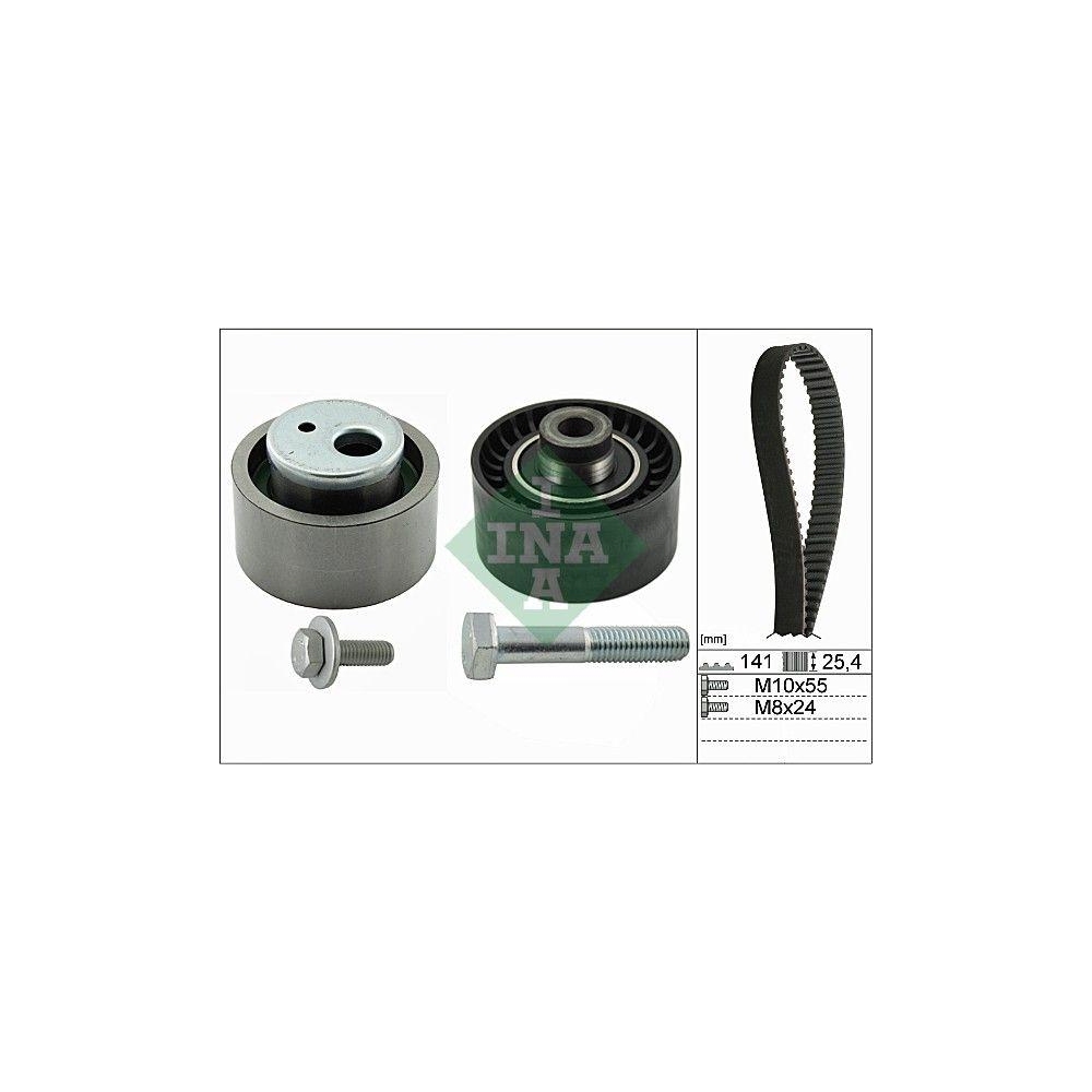 Zahnriemensatz Schaeffler INA 530 0470 10 für CITROËN FIAT LANCIA PEUGEOT SUZUKI