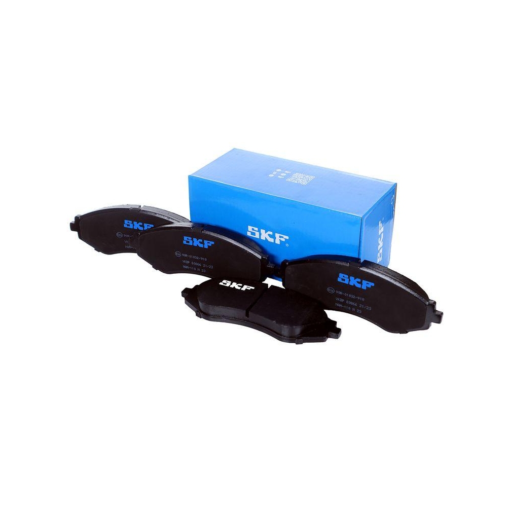 Bremsbelagsatz, Scheibenbremse SKF VKBP 80866 f&uuml;r CHEVROLET DAEWOO, Vorderachse