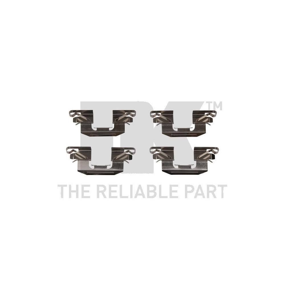 Zubeh&ouml;rsatz, Scheibenbremsbelag NK 79321720 f&uuml;r, Hinterachse