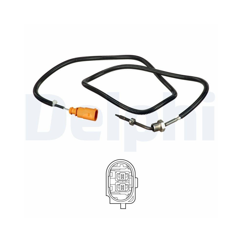 DELPHI TS30264 Sensor, Abgastemperatur f&uuml;r VW