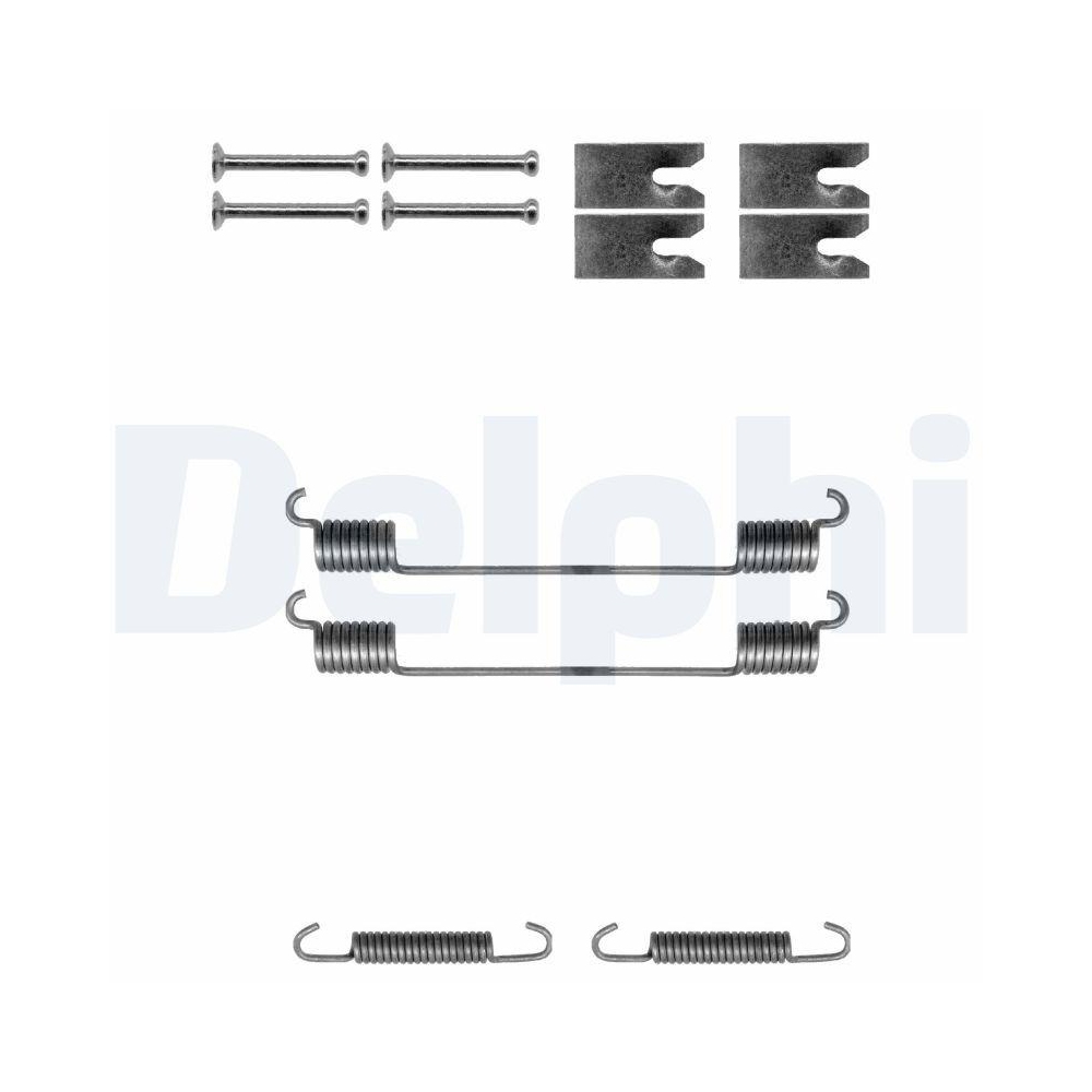 DELPHI LY1310 Zubeh&ouml;rsatz, Bremsbacken f&uuml;r, Hinterachse