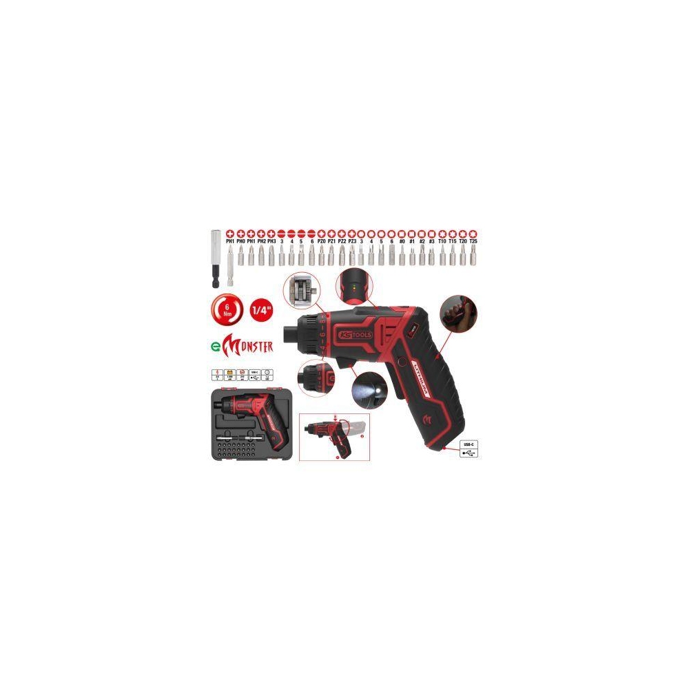 Akkuschrauber KS TOOLS 515.6500 für