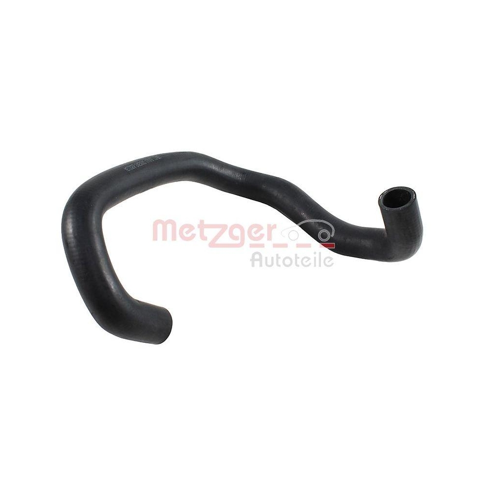 K&uuml;hlerschlauch METZGER 2421615 f&uuml;r AUDI SEAT SKODA VW, rechts unten