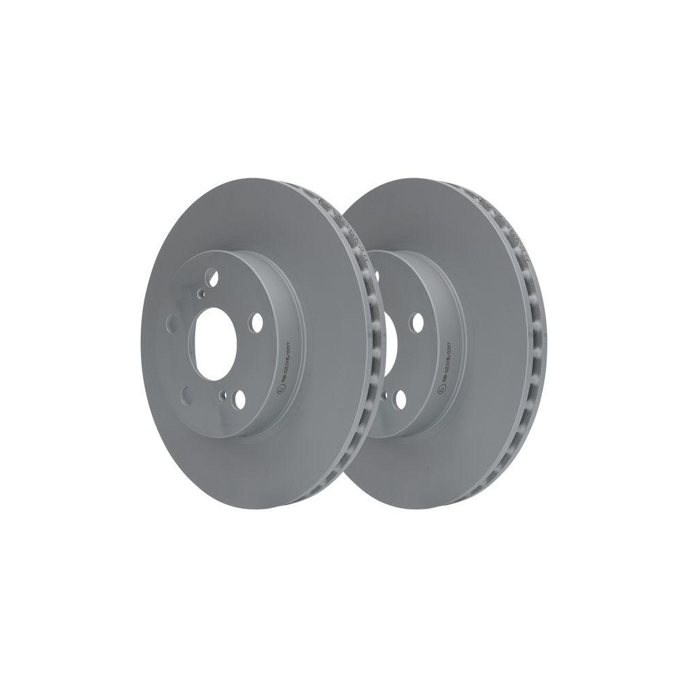 Bremsscheibe ATE 24.0122-0258.1 f&uuml;r TOYOTA, Vorderachse