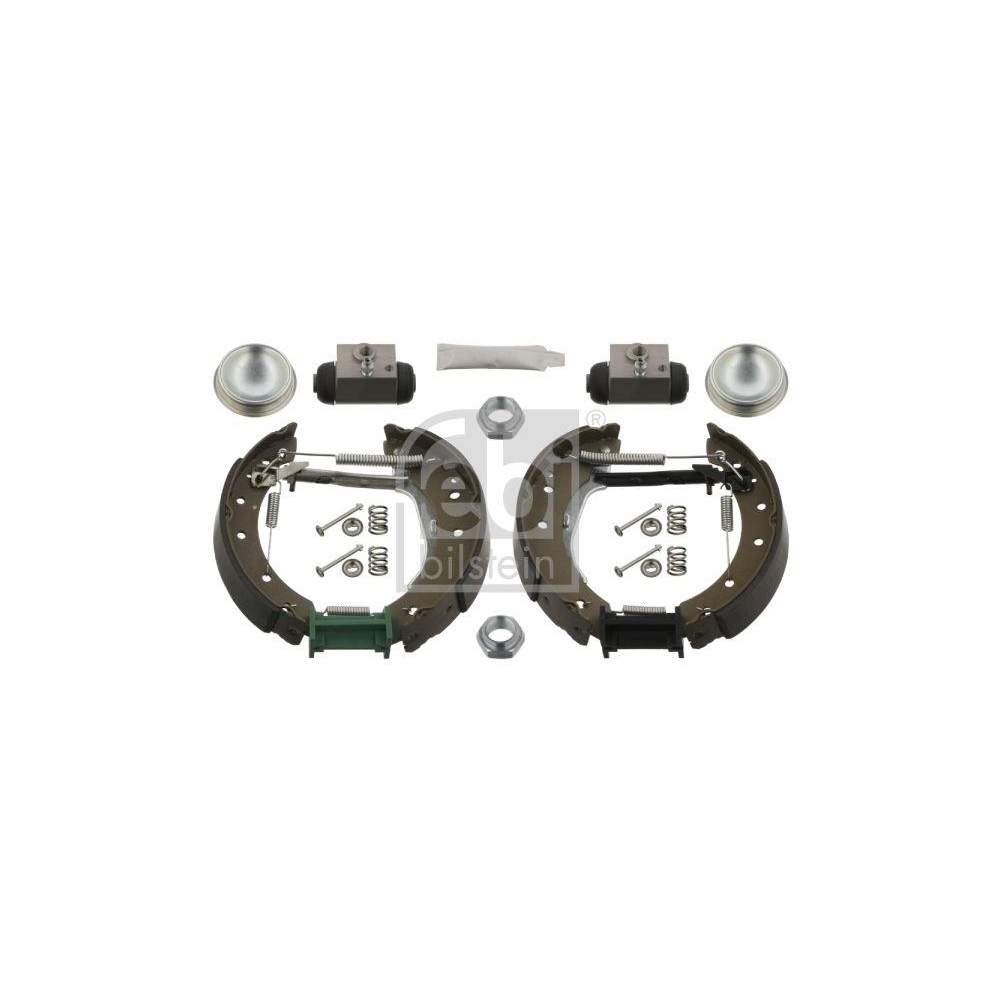 FEBI BILSTEIN Bremsbackensatz 37524 f&uuml;r PEUGEOT, Hinterachse
