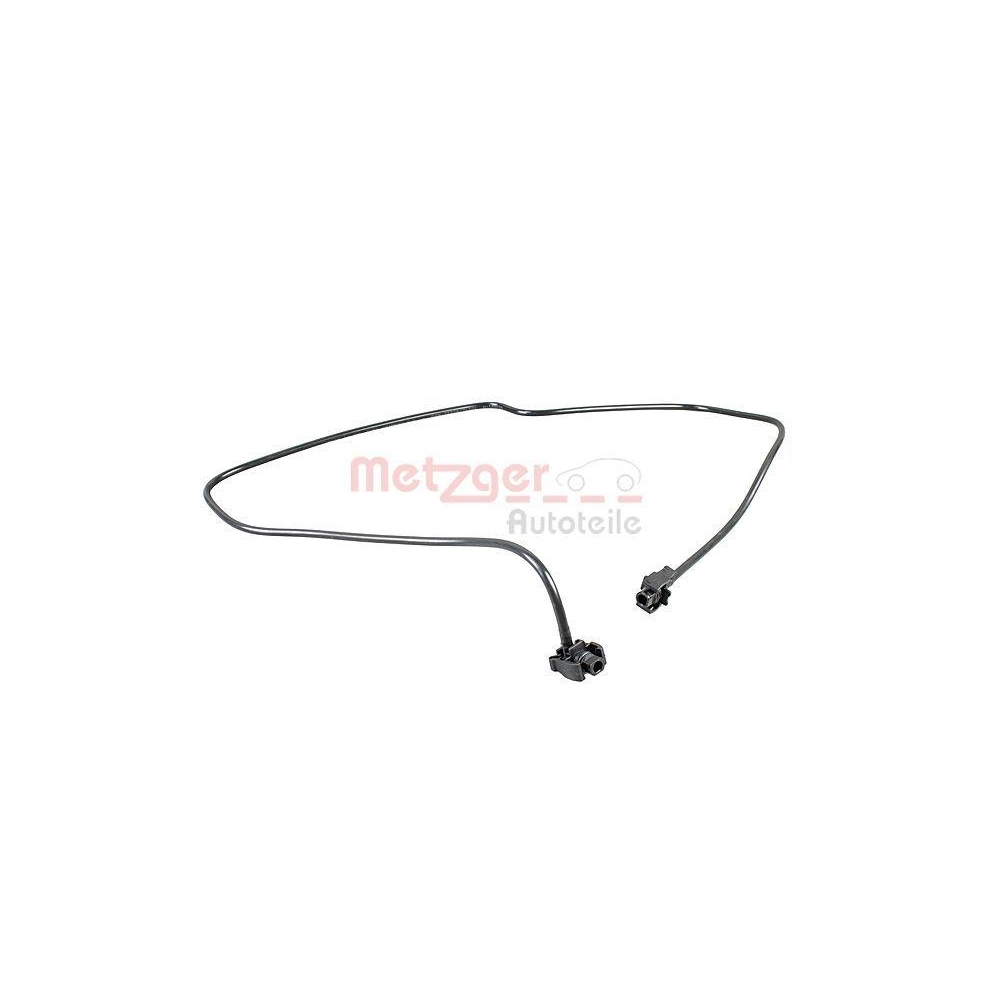 K&uuml;hlmittelrohrleitung METZGER 4010241 f&uuml;r CITRO&Euml;N PEUGEOT, hinter dem K&uuml;hler