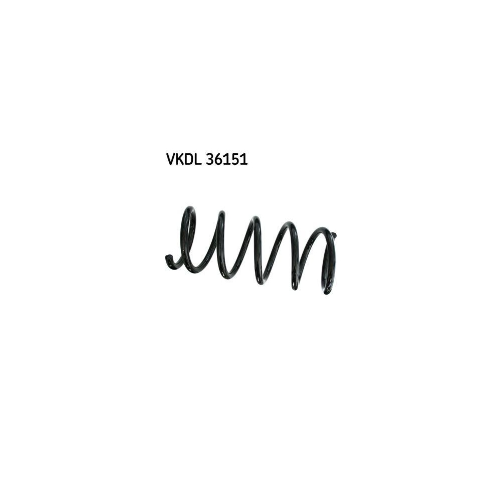 Fahrwerksfeder SKF VKDL 36151 f&uuml;r VOLVO, Hinterachse