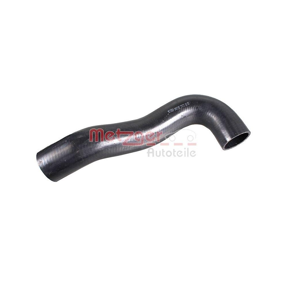Ladeluftschlauch METZGER 2401192 für VW, Ladeluftkühler, links, oben