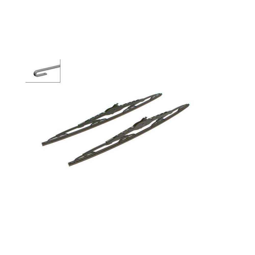 Wischblatt BOSCH 3 397 118 408 Twin für, vorne