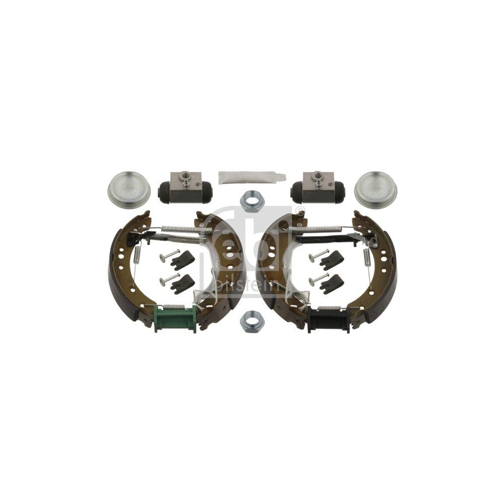 Bremsbackensatz FEBI BILSTEIN 37526 für CITROËN PEUGEOT, Hinterachse