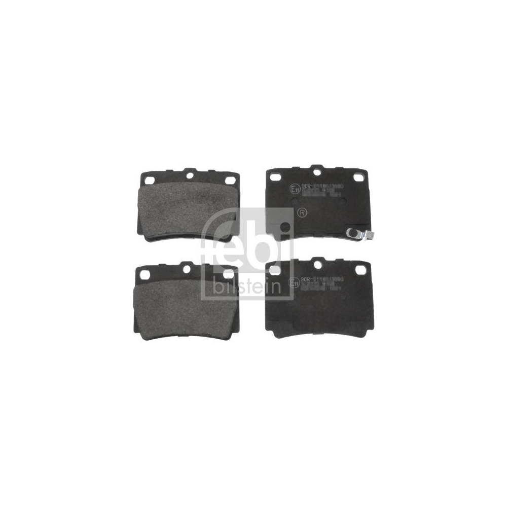 FEBI BILSTEIN Bremsbelagsatz, Scheibenbremse 170625 f&uuml;r MITSUBISHI, Hinterachse