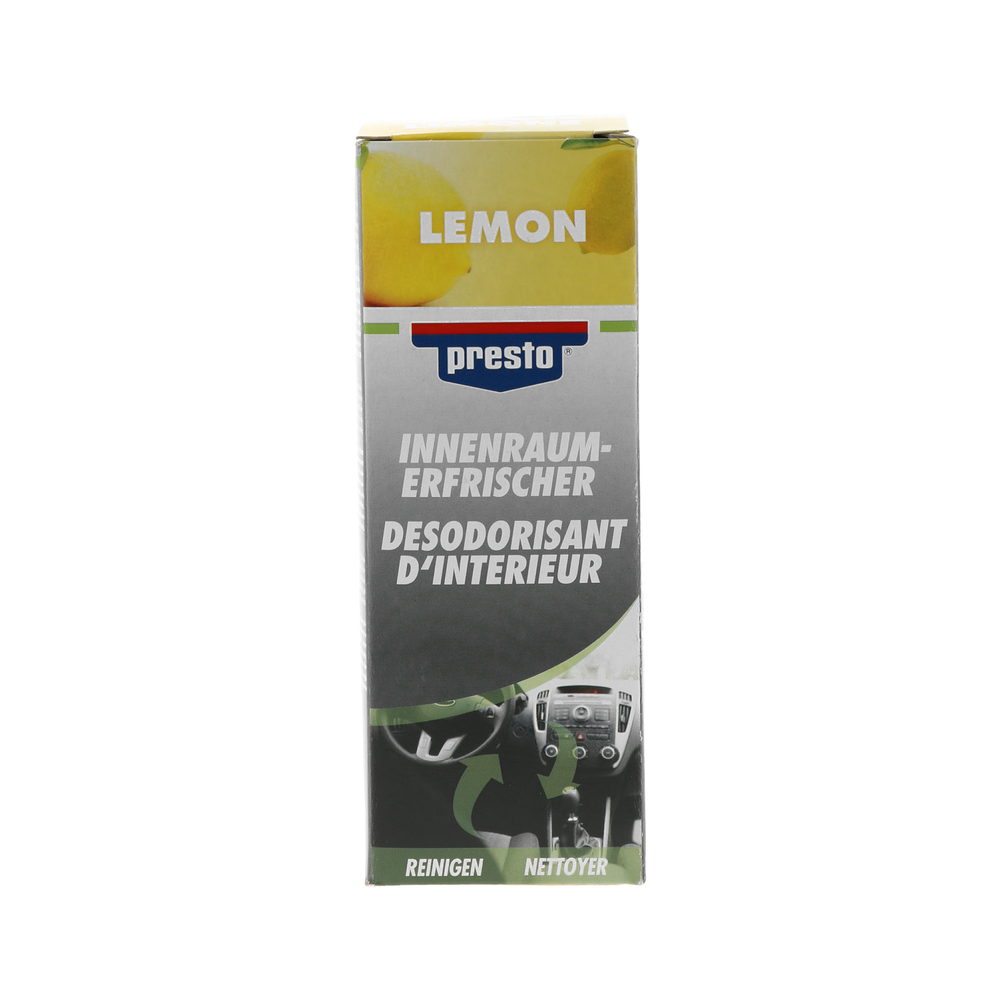 Lufterfrischer PRESTO 157110 Innenraum-Erfrischer Lemon 150 ml für