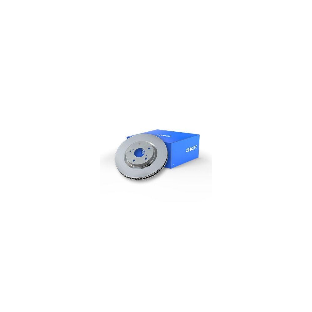 SKF VKBD 81349 V1 2 St&uuml;ck Bremsscheiben f&uuml;r AUDI, Vorderachse