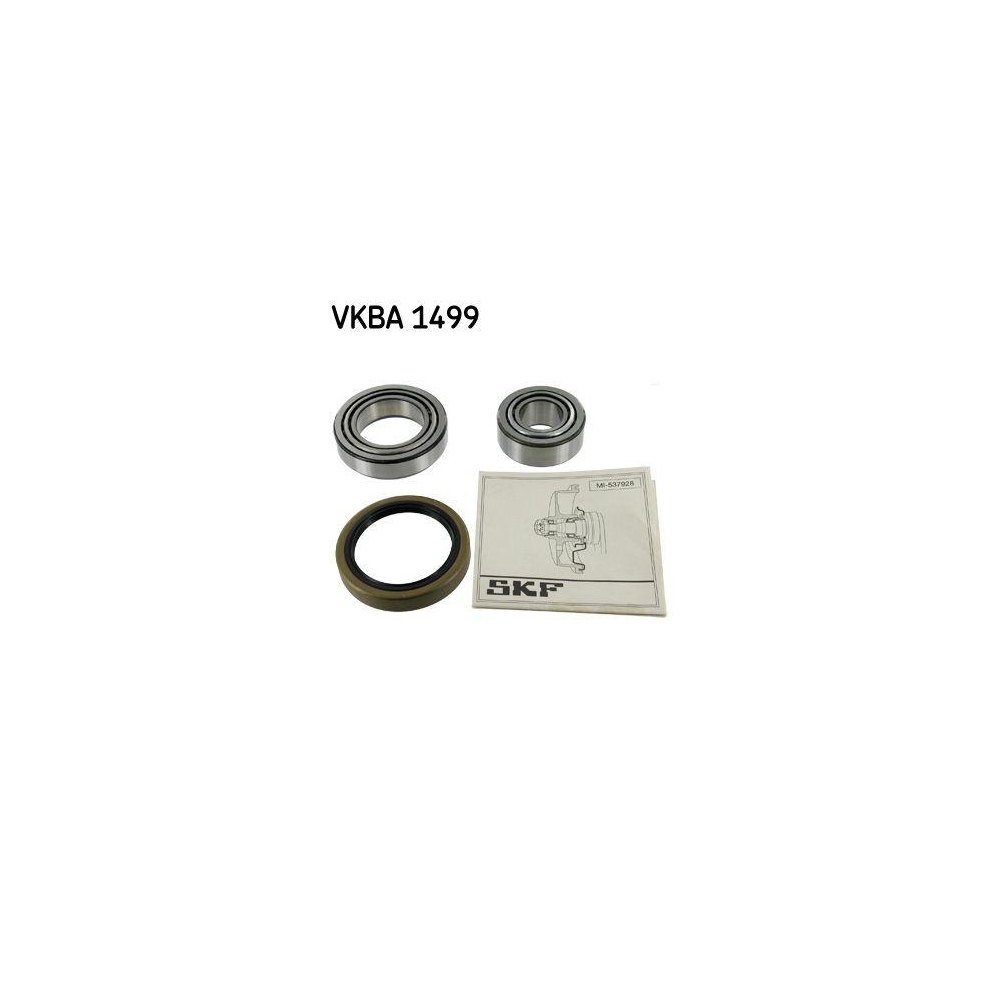 Radlagersatz SKF VKBA 1499 für MERCEDES-BENZ RENAULT VW, Vorderachse