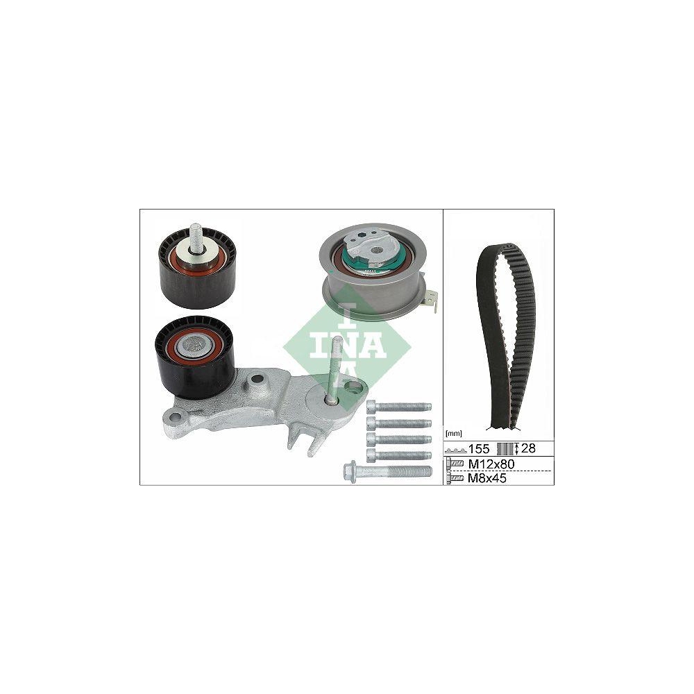 Zahnriemensatz Schaeffler INA 530 0762 10 f&uuml;r VOLVO