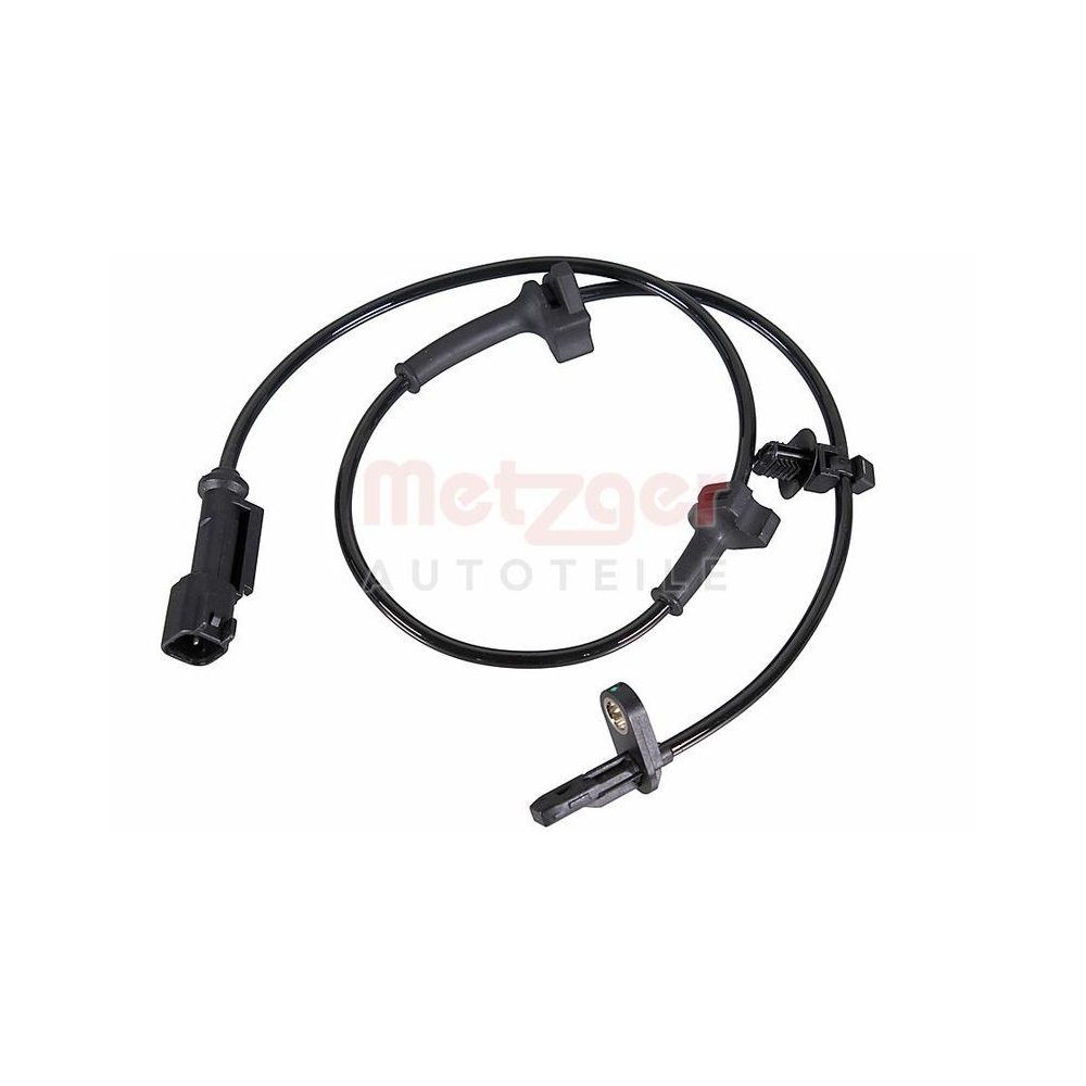 Sensor, Raddrehzahl METZGER 09001564 GREENPARTS f&uuml;r FORD, Vorderachse links