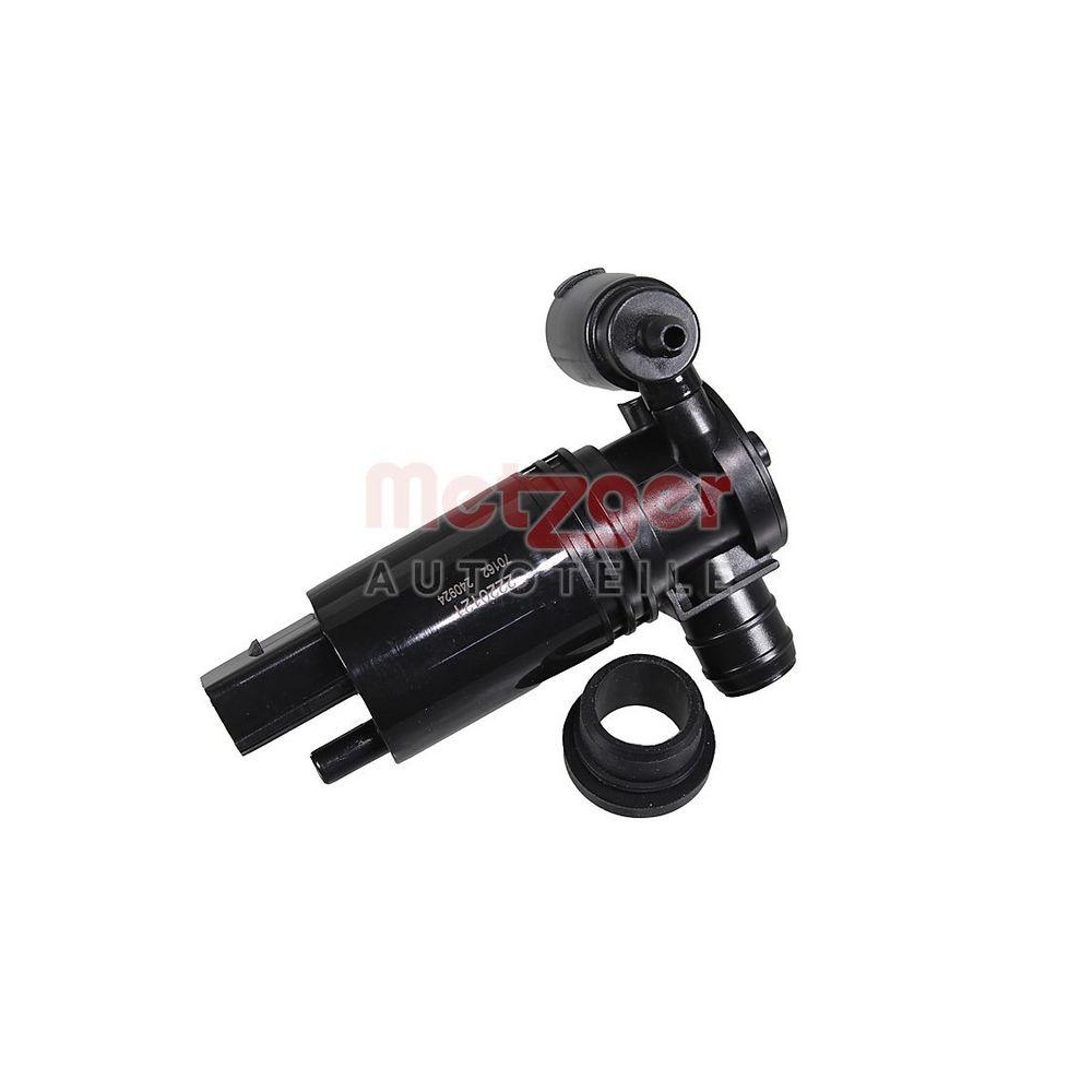 Waschwasserpumpe, Scheinwerferreinigung METZGER 2220121 GREENPARTS für, vorne