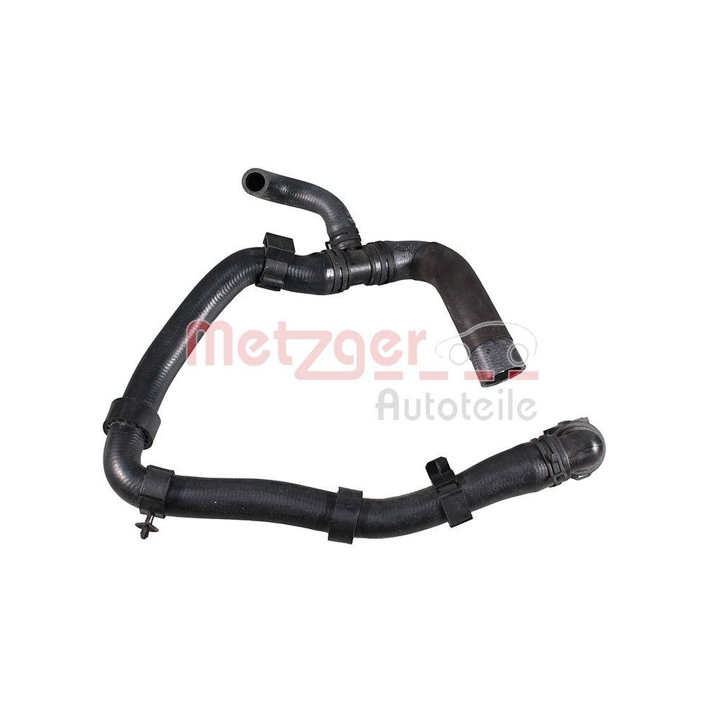K&uuml;hlerschlauch METZGER 2421620 f&uuml;r AUDI SEAT, rechts unten