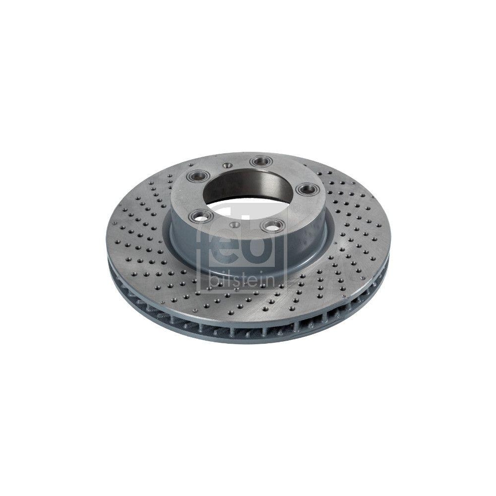 Bremsscheibe FEBI BILSTEIN 108213 f&uuml;r PORSCHE, Vorderachse links