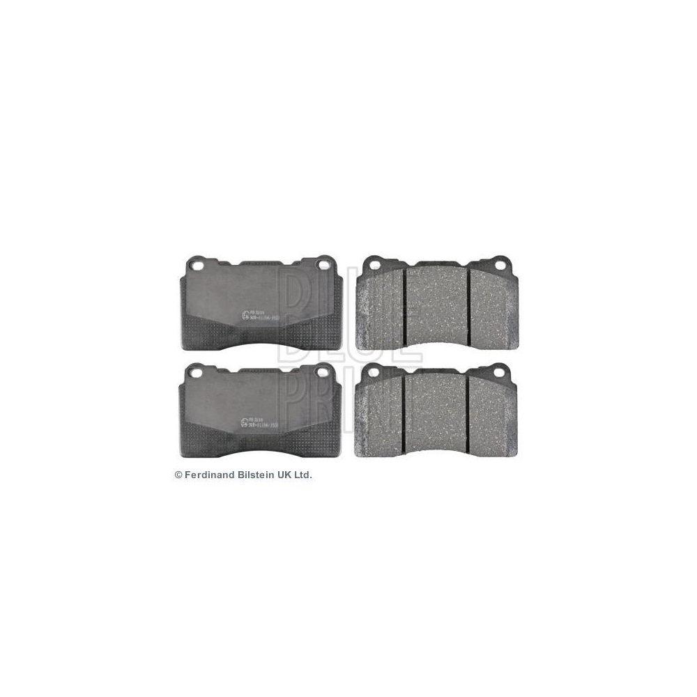 Bremsbelagsatz, Scheibenbremse BLUE PRINT ADS74229 f&uuml;r MITSUBISHI SUBARU