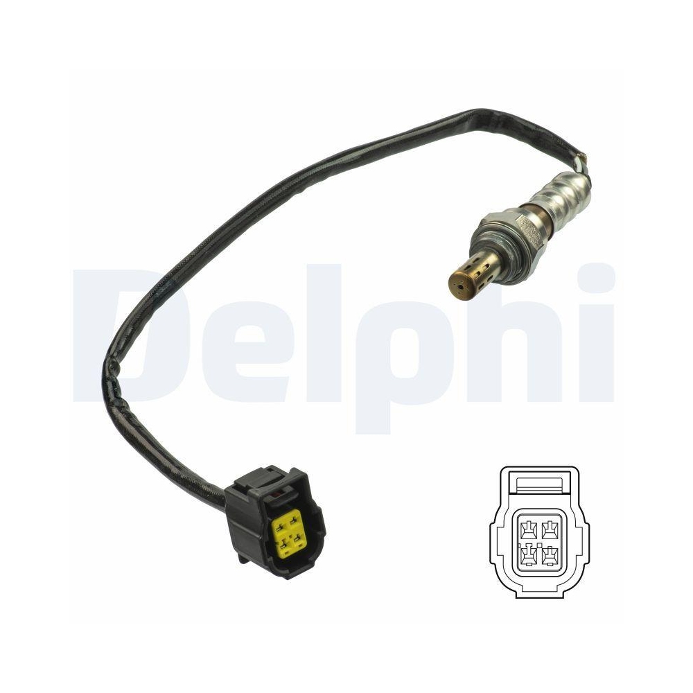 DELPHI ES21151-12B1 Lambdasonde f&uuml;r SMART, links, nach Katalysator, rechts