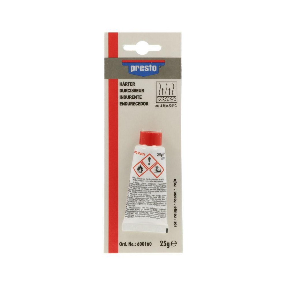 Härter, Spachtelmasse PRESTO 600160 Härter rot geblistert 25 g für