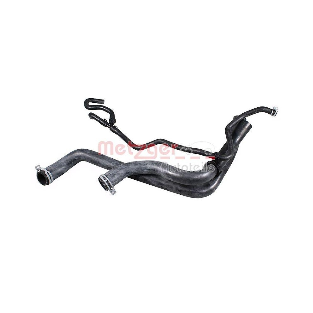 K&uuml;hlerschlauch METZGER 2421621 f&uuml;r SEAT SKODA VW, links oben, links unten